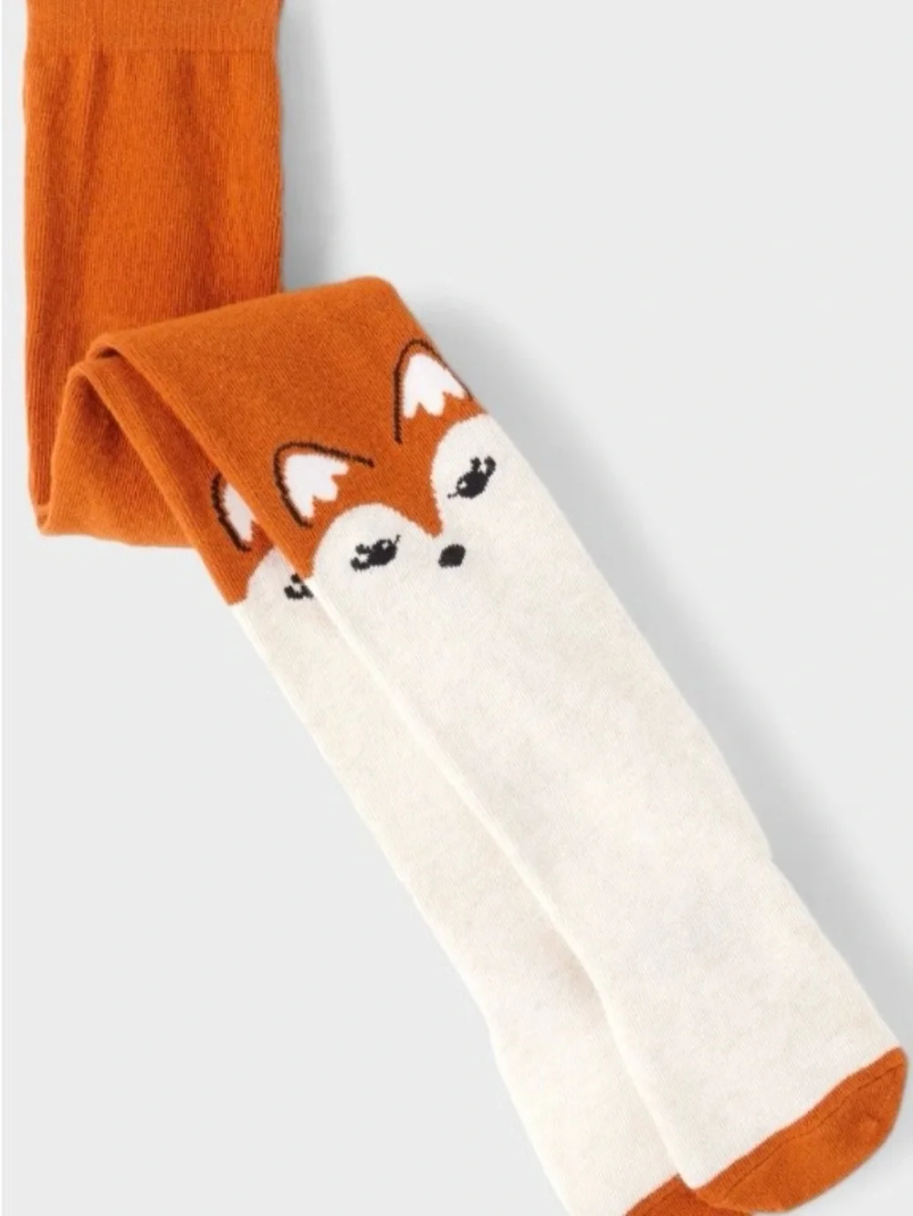 Gymboree Girls ‘Autumn Adventures’ Corduroy Fox Jumper and Tights Size 6